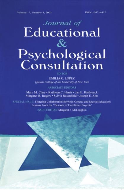 E-knjiga Fostering Collaboration Between General and Special Education Margaret J. McLaughlin