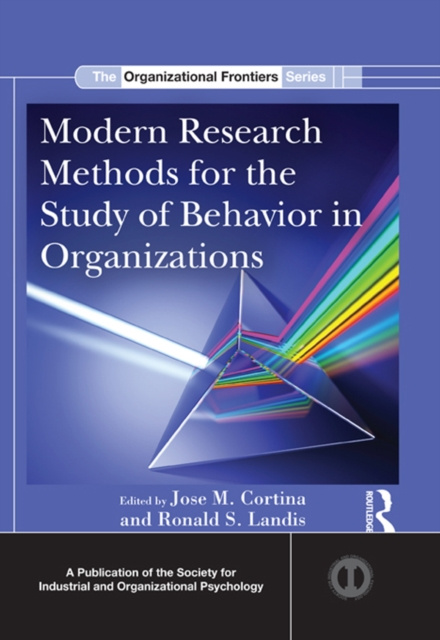 E-book Modern Research Methods for the Study of Behavior in Organizations Jose M. Cortina