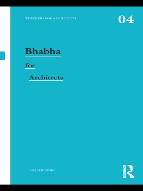 E-kniha Bhabha for Architects Felipe Hernandez