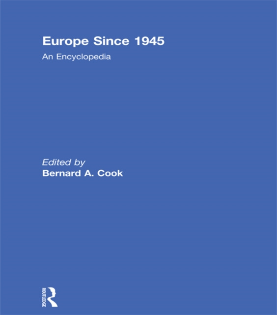 E-book Europe Since 1945 Bernard A. Cook