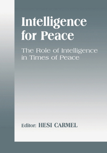 E-book Intelligence for Peace Hesi Carmel