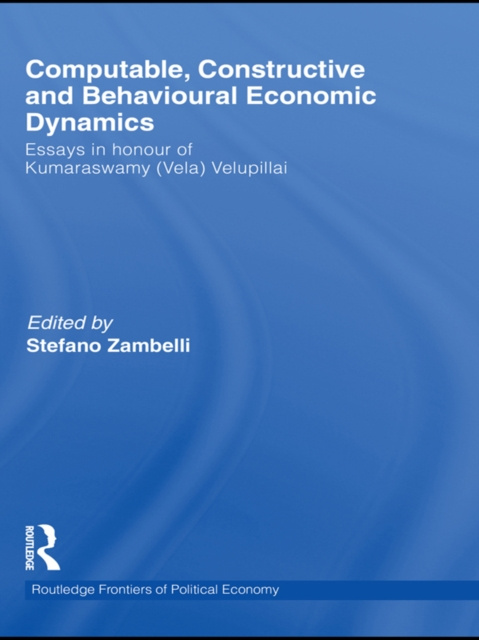 E-knjiga Computable, Constructive & Behavioural Economic Dynamics Stefano Zambelli
