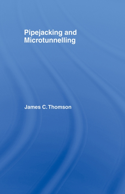 E-knjiga Pipejacking & Microtunnelling James Thomson
