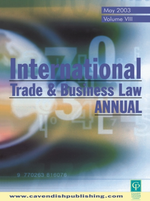 E-kniha International Trade and Business Law Review Gabriel Moens