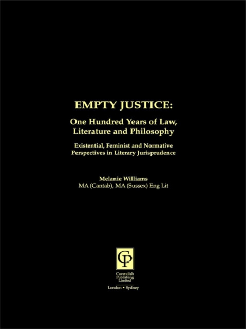 E-knjiga Empty Justice Melanie Williams