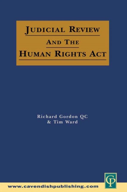 E-kniha Judicial Review & the Human Rights Act Richard Gordon
