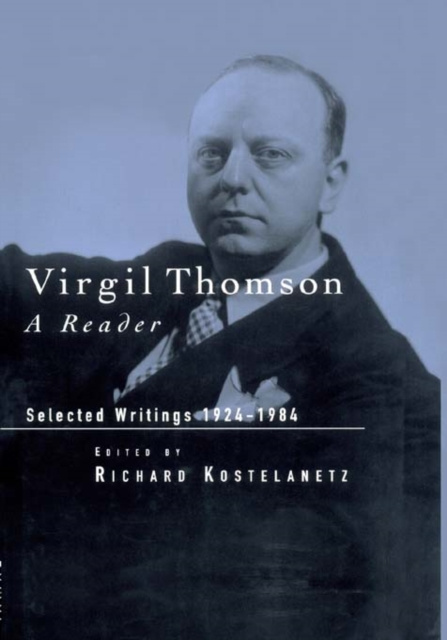 E-kniha Virgil Thomson Richard Kostelanetz