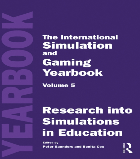 E-book International Simulation and Gaming Yearbook Peter Saunders