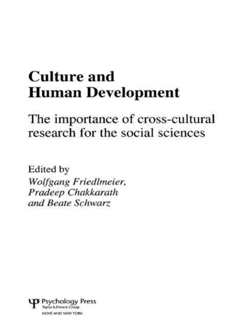 E-Book Culture and Human Development Wolfgang Friedlmeier