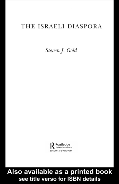 E-book Israeli Diaspora Steven J. Gold