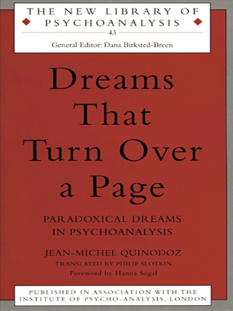 E-book Dreams That Turn Over a Page Jean-Michel Quinodoz