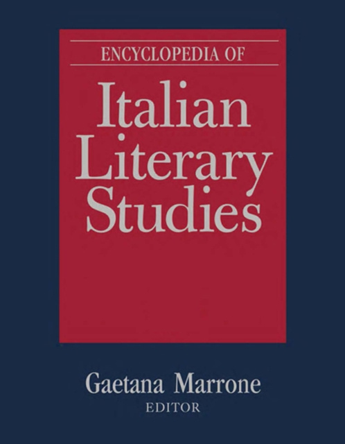 E-knjiga Encyclopedia of Italian Literary Studies Gaetana Marrone