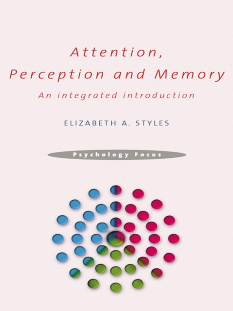 E-book Attention, Perception and Memory Elizabeth Styles