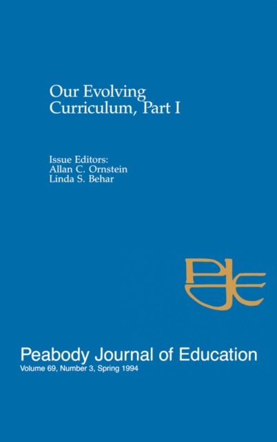 E-book Our Evolving Curriculum Allan C. Ornstein