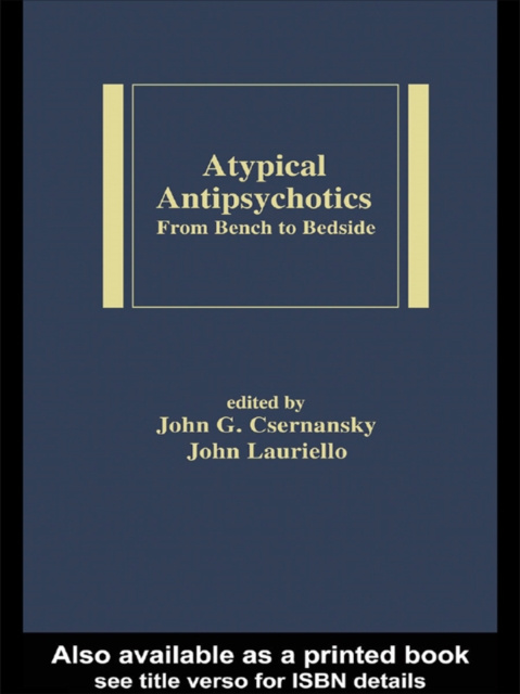 E-book Atypical Antipsychotics John C. Csernansky