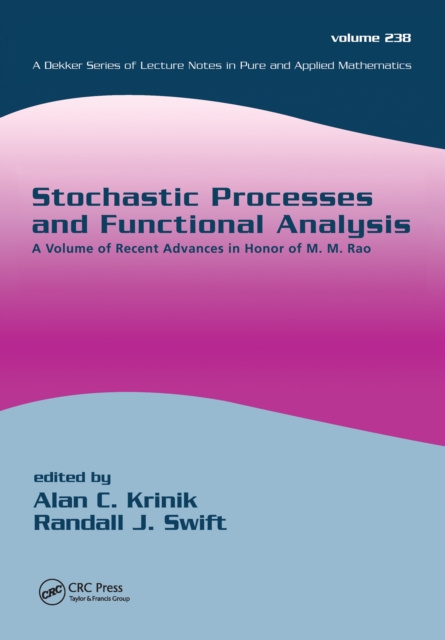 E-knjiga Stochastic Processes and Functional Analysis Alan C. Krinik