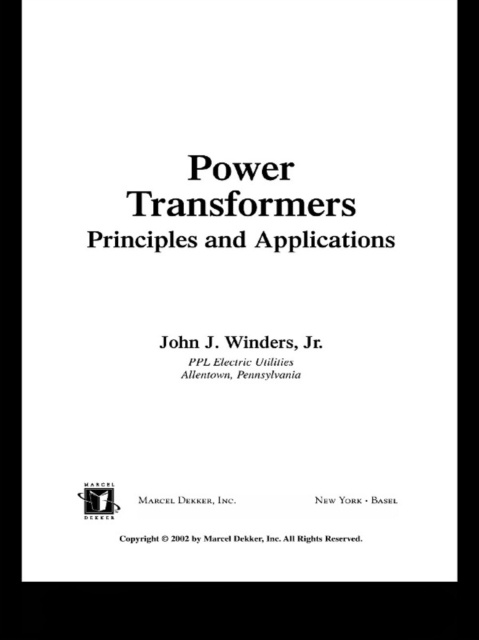 E-knjiga Power Transformers John Winders