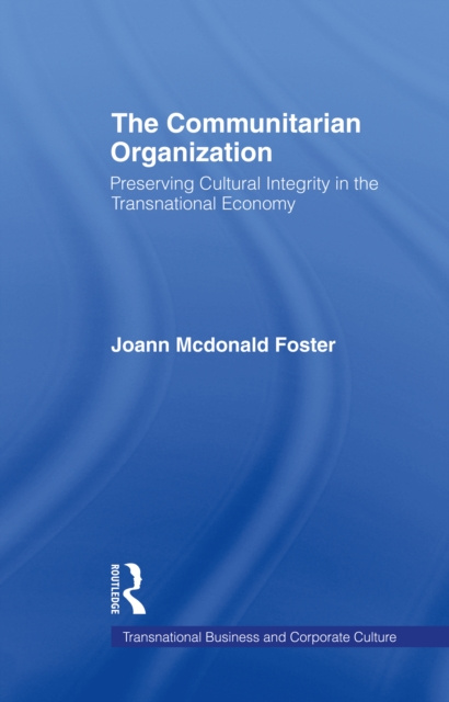 E-Book Communitarian Organization JoAnn M. Foster