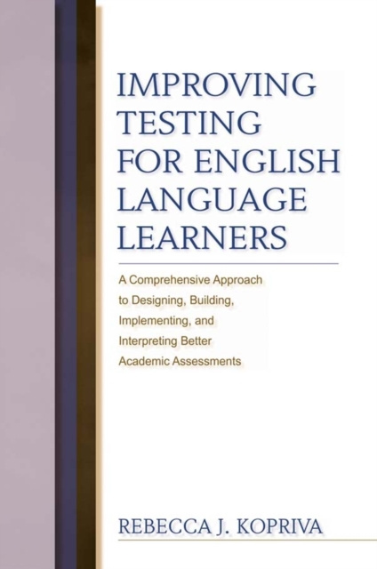 E-book Improving Testing For English Language Learners Rebecca Kopriva