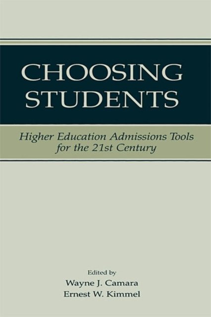 E-book Choosing Students Wayne Camara