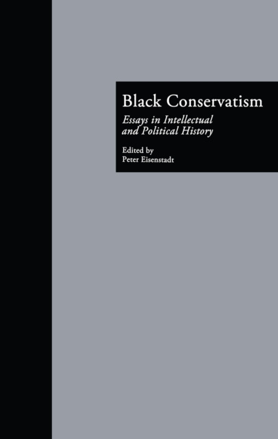 E-Book Black Conservatism Peter Eisenstadt