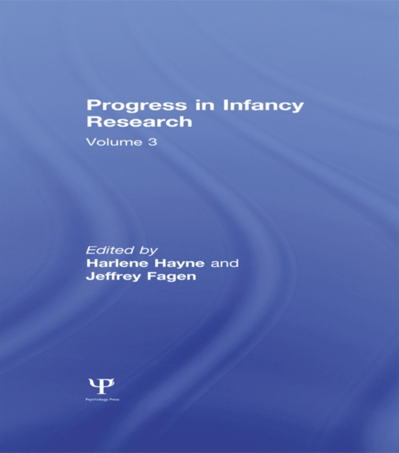 E-knjiga Progress in infancy Research Harlene Hayne