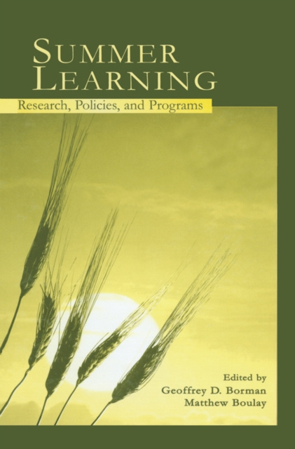 E-knjiga Summer Learning Geoffrey D. Borman