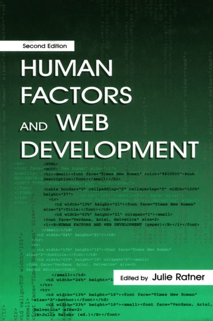 E-Book Human Factors and Web Development Mark J. Anderson