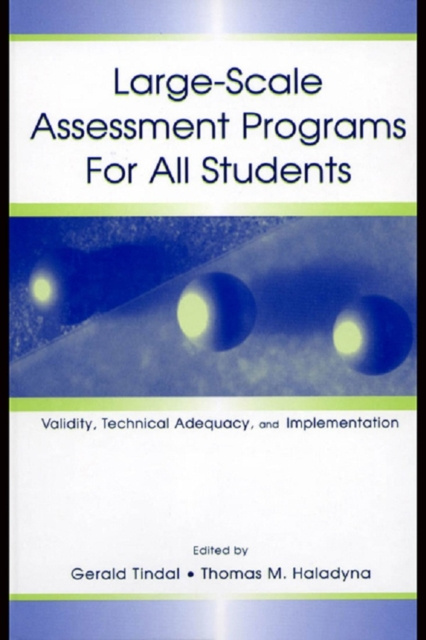 E-book Large-scale Assessment Programs for All Students Gerald Tindal