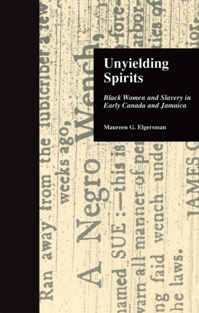 E-kniha Unyielding Spirits Maureen G. Elgersman