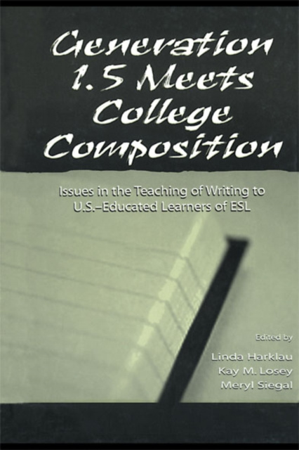 E-book Generation 1.5 Meets College Composition Linda Harklau