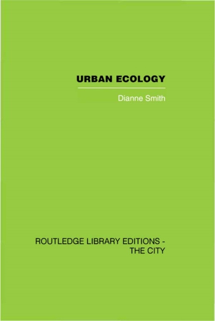 E-book Urban Ecology Dianne Smith