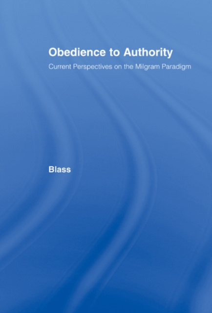 E-book Obedience to Authority Thomas Blass