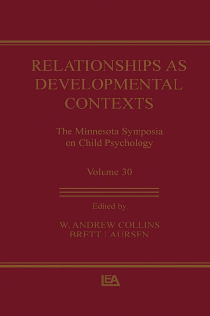 E-kniha Relationships as Developmental Contexts W. Andrew Collins