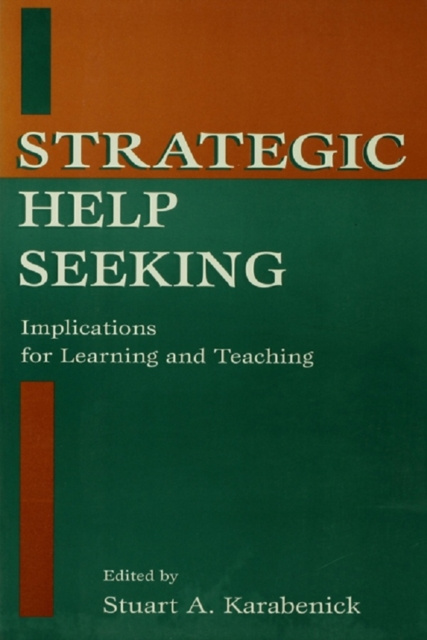 E-book Strategic Help Seeking Stuart A. Karabenick