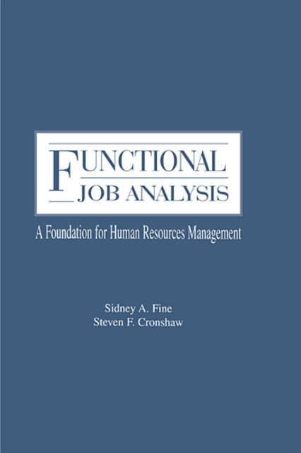 E-knjiga Functional Job Analysis Sidney A. Fine