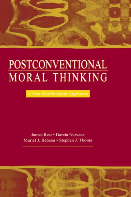 E-Book Postconventional Moral Thinking James R. Rest