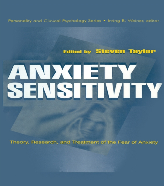 E-Book Anxiety Sensitivity Steven Taylor