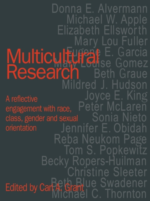 E-knjiga Multicultural Research Carl A. Grant