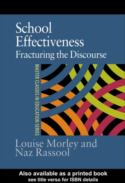 E-book School Effectiveness Louise Morley