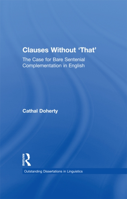 E-knjiga Clauses Without 'That' Cathal Doherty