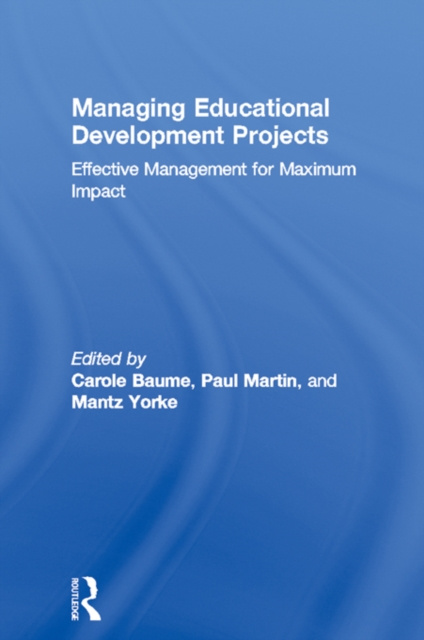 E-book Managing Educational Development Projects Carole Baume