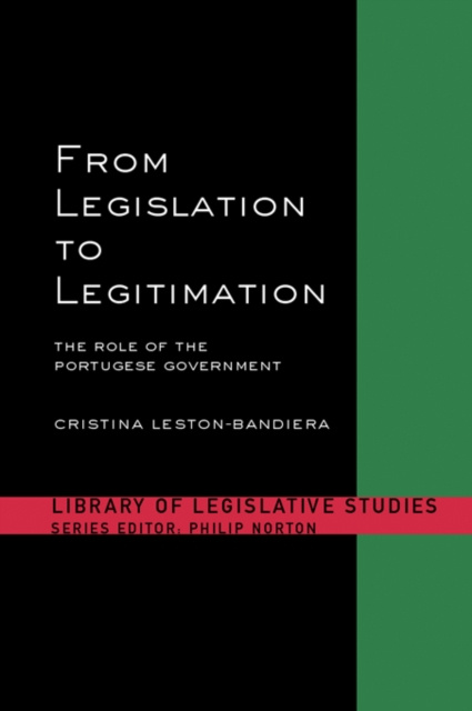 E-book From Legislation to Legitimation Cristina Leston-Bandeira
