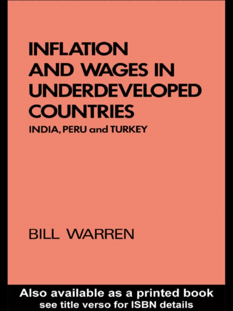 E-kniha Inflation and Wages in Underdeveloped Countries Bill Warren