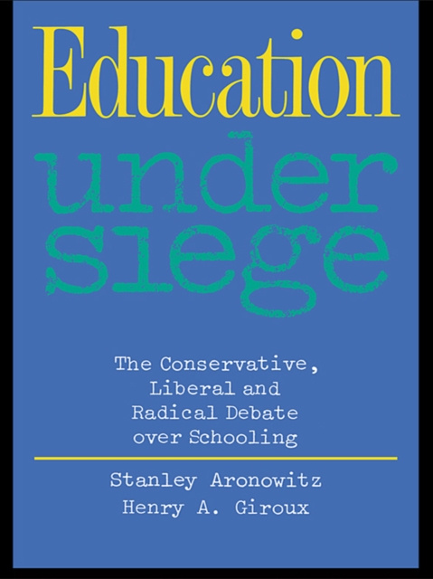 E-knjiga Education Under Siege Stanley Aronowitz