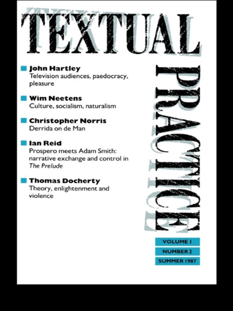E-book Textual Practice Terence Hawkes