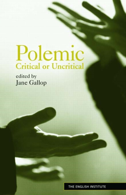 E-book Polemic Jane Gallop