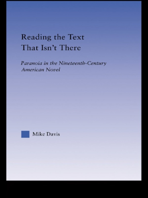 E-book Reading the Text That Isn't There Mike Davis
