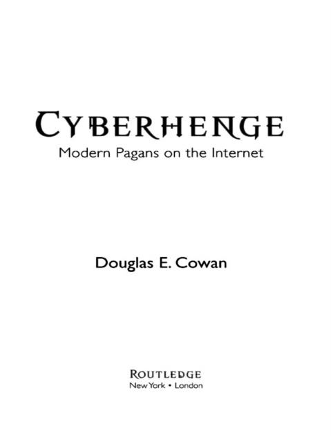E-book Cyberhenge Douglas E. Cowan
