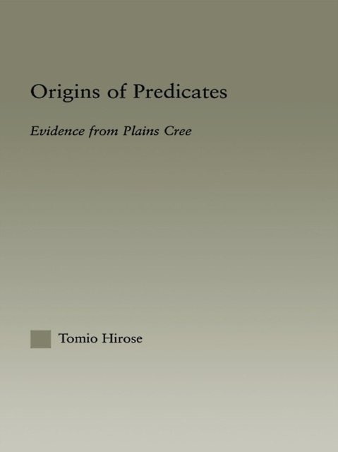E-kniha Origins of Predicates Tomio Hirose